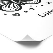 モフモフの赤ちゃんバッファロー - かわいい農場の動物 フォトプリント            (角)