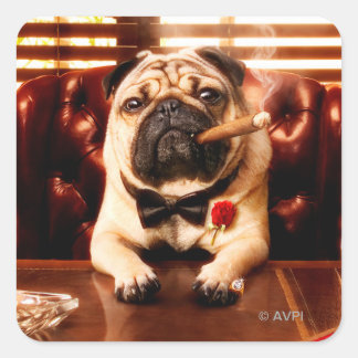 モブスター犬 スクエアシール