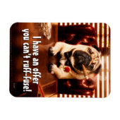 モブスター犬 マグネット (横)