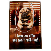 モブスター犬 ミディアムペーパーバッグ (正面)