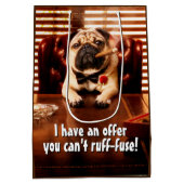 モブスター犬 ミディアムペーパーバッグ (裏面)