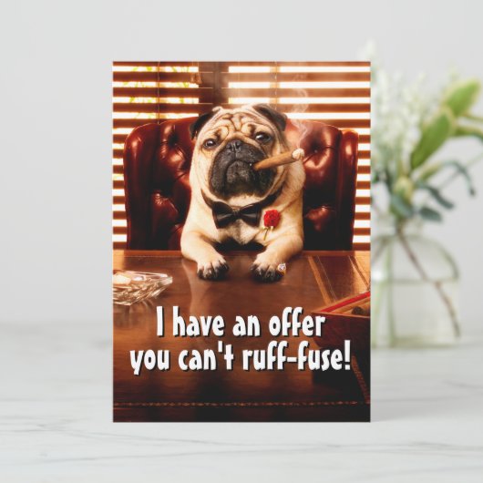 モブスター犬 招待状 (スタンド正面)