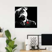 モブスター・プグ ポスター (ホームオフィス)