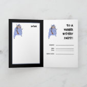 モブボス殺人謎招待状カード 招待状 (内部)