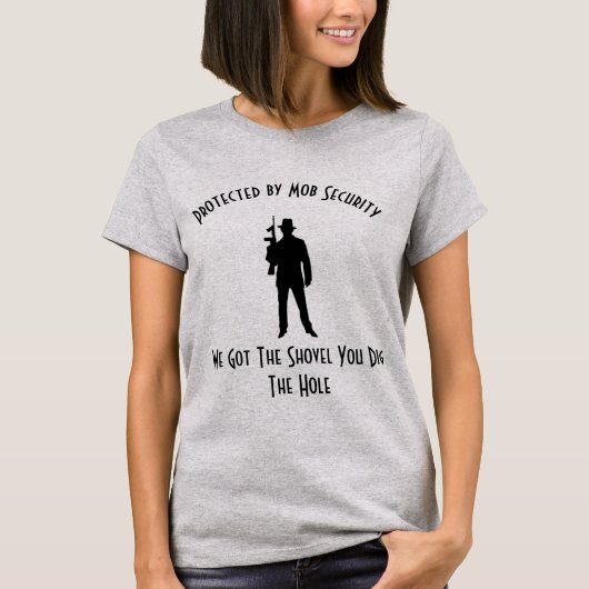 モブ保護セキュリティ Tシャツ (正面)