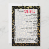 モブ妻&シャンパンブラックバッハバチェロレッテ 招待状 (裏面)