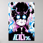 モブ精神病100 100 ポスター (正面)