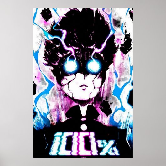 モブ精神病100 100 ポスター (正面)