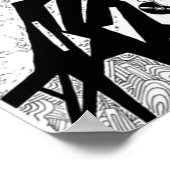 モブ茂雄PSYCHO 100ファナート ポスター (角)