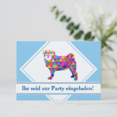 モプスエインラドゥンゲン 招待状 (スタンド正面)