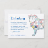 モプスエインラドゥンゲン 招待状 (裏面)