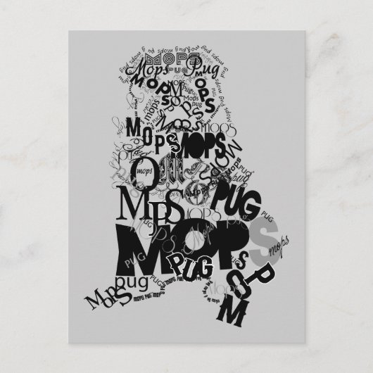 モプスハウスブシュベン ポストカード (正面)