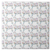 モプフリ語 タイル (正面)