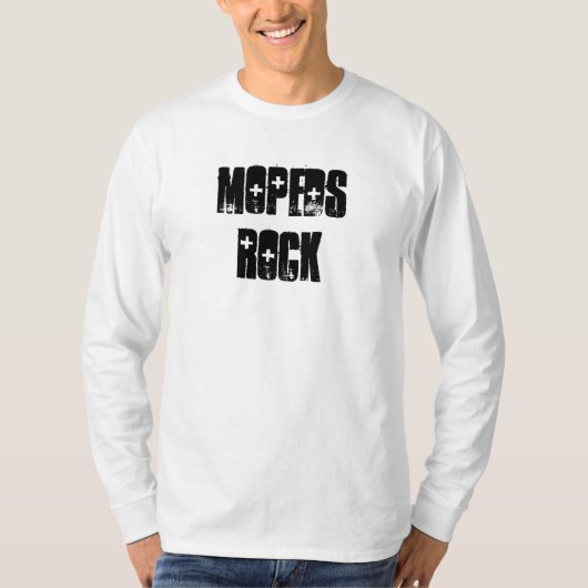 モペットの石 Tシャツ (正面)