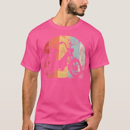 モペッド バイク オートバイ Tシャツ (正面)