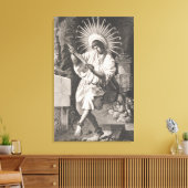 モホスインディアン キャンバスプリント (インサイチュ (リビング))