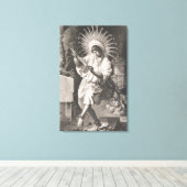 モホスインディアン キャンバスプリント (インサイチュ (ウッドフロア))