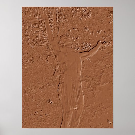 モホークのトレイル像 ポスター (正面)