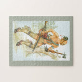 モホークの戦士 ジグソーパズル (横)