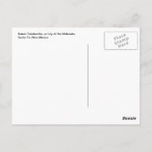 モホークス像の百合とカテカキ ポストカード (裏面)