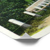 モホークトレイルのヘアピンターン&展望塔 ポスター (角)