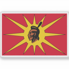 モホーク戦士ソサエティ国旗（ロティスケンラケテ） シール