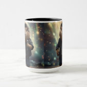 「モホーク・キャピバラ：川のロックイン！」 マグカップ (中央)