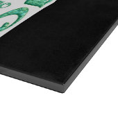 モホ白黒ガラス切断板 カッティングボード (角)