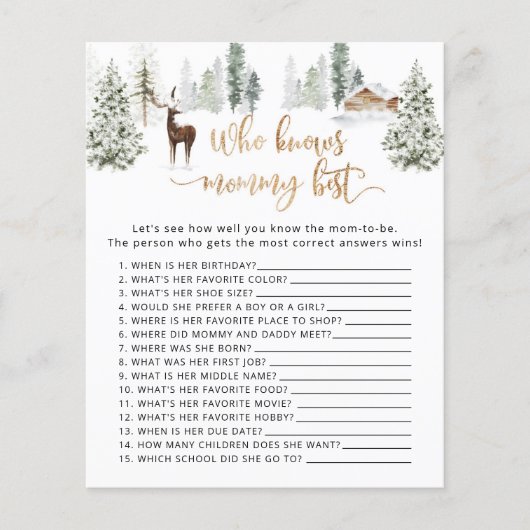 モマゲームを知っているウッドランド最高のの鹿 (正面)