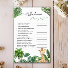 モマゲームを知るサファリ最高の熱帯語 チラシ