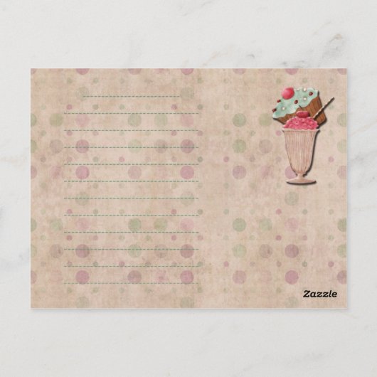 モマスオールドデザファッションドート ポストカード (裏面)