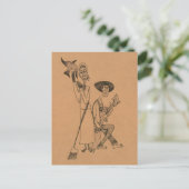 モマズブラッククロウブルース ポストカード (スタンド正面)