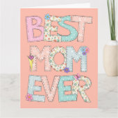 モマ最高のー・エバーピーチ・マザーズ・デイ カード (正面)