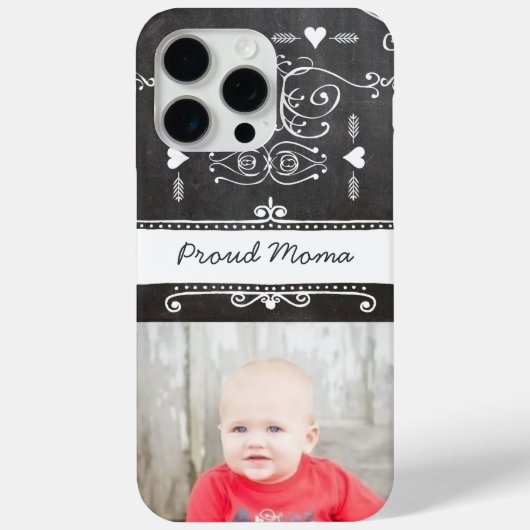 モマ誇りを持ったシャルボードタイポグラフィアート Case-Mate iPhoneケース (裏面)