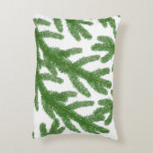 モミの木の枝 アクセントクッション (裏面(縦))