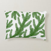 モミの木の枝 アクセントクッション (裏面)