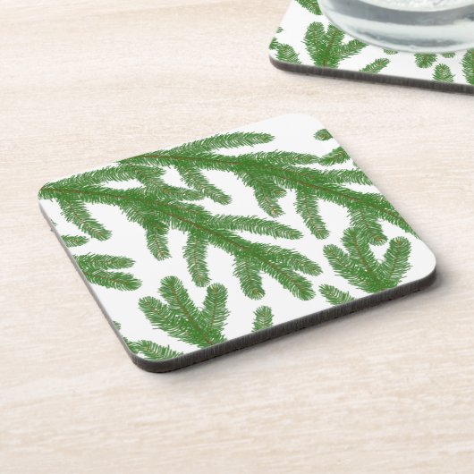 モミの木の枝 コースター (左側)