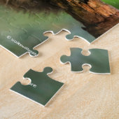 モミの生意気な赤リス ジグソーパズル (側面)