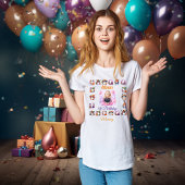 モミー誕生日Tシャツコーヒーオーバー幽霊テーマ トライブレンドTシャツ