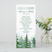 モミ結婚の木の順序 プログラム (スタンド正面)