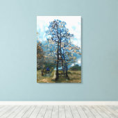 モミ キャンバスプリント (インサイチュ (ウッドフロア))