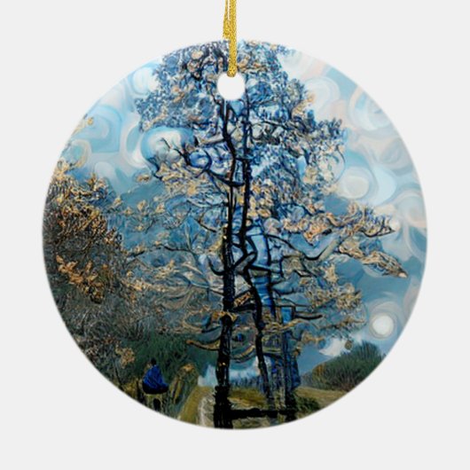 モミ セラミックオーナメント (裏面)