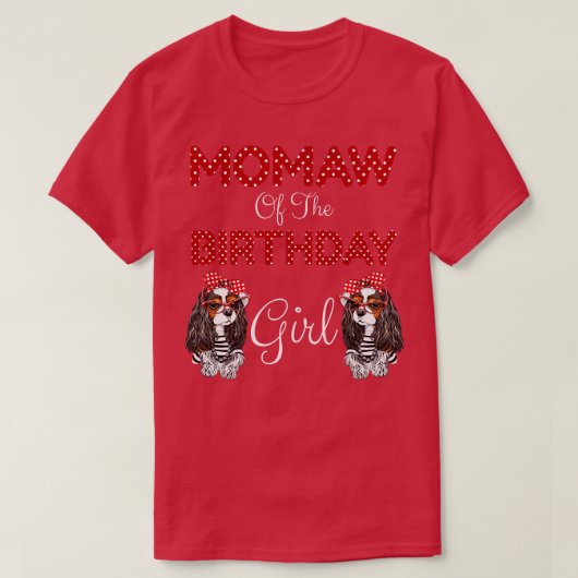 モムオブザ誕生日女 Tシャツ (デザイン正面)