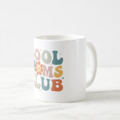 モムスクールクラブマザー_sデイグルービーレトロマ最高のマ コーヒーマグカップ (正面右)