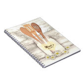 モムスパーソナライズされたレシピクックブック ノートブック (右側)