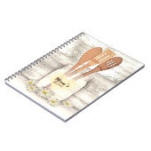 モムスパーソナライズされたレシピクックブック ノートブック (左側)