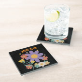 モムス倶楽部 ガラスコースター (アングル)