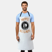 モムズキッチン エプロン (着用した状態)