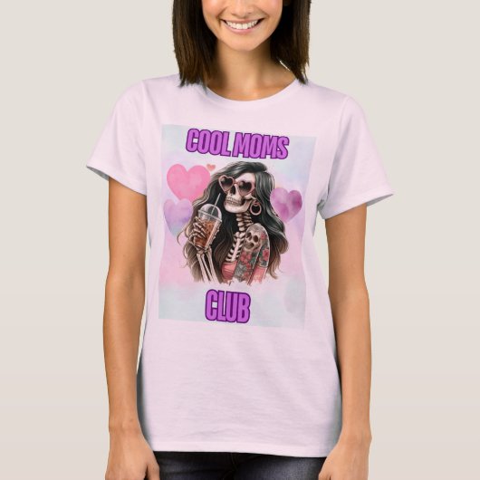 モムズクールクラブティー Tシャツ (正面)