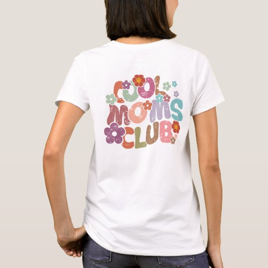 モムズクールクラブTシャツ Tシャツ (裏面)